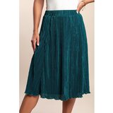 Fenzy Plus Size Plisirano Krilo, Zeleno | Shoptok.si