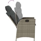  7-dijelni vrtni blagovaonski set sivi od poliratana | shoptok.hr