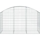  Gabionska košara s lukom 150x50x80/100 cm pocinčano željezo | shoptok.hr