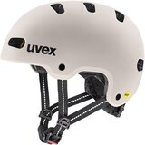 Uvex Kid 4 Style MIPS kids’ cycling helmet, warm grey matt u