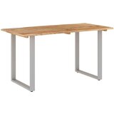  Blagovaonski stol od masivnog bagremovog drva 140 x 70 x 76 cm | shoptok.hr