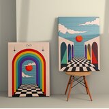 Wallity Zidna dekoracija 2KNV4287, 70 x 100cm, 2 komada | Eponuda.ba