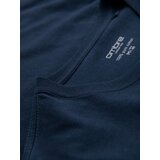 Ombre Classic BASIC men's cotton T-shirt - navy blue | Shoptok.si