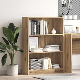  Regal za knjige boja hrasta 80x24x109 cm konstruirano drvo | Eponuda.ba