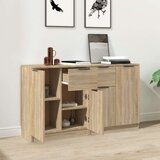  Komoda 2kom boja hrasta sonome 60x30x70cm od konstruiranog drva | shoptok.hr
