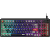 MSI FORGE GK110 tipkovnica Igranje USB QWERTY US Engleski Crno | shoptok.hr