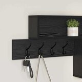  Vješalica za kapute na zidu Zidne Crni hrast 100 x 12 x 43,5 cm | shoptok.hr