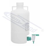 Plastična boca za destilovanu vodu - Visoka forma, 20 L sa slavinom (Glassco)