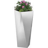  Sadilica 2 pcs Srebrno 30 x 30 x 75 cm Cinkani čelik | shoptok.hr