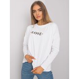 RUE PARIS Blouse-RV-BZ-7209.24P-white Cene