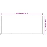  Vertikalna markiza terakota 180x600 cm tkanina oxford, (20702822) | Shoptok.si