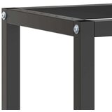  Za radni stol mat crni i mat crveni 140x50x79 cm metalni | shoptok.hr