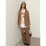 Sinsay Jednoredni loose fit blejzer s dodatkom viskoze Slike
