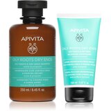 Apivita Oily Roots & Dry Ends set za masno vlasište i suhe vrhove Cijene