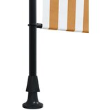  Zunanje rolo senčilo oranžno in belo 100x270 cm tkanina jeklo | Shoptok.si