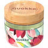 NOBRAND Quokka, Posoda za hrano 820ml, dekoracija pomlad z bambusovim pokrovom, Večbarvno, (5000071455) Cene
