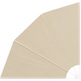 vidaXL Zaslon za zasebnost na balkonu Bež 160 x 160 cm blago | Shoptok.si