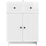  Kreveta s ladicama Bijela visokog sjaja 66 x 34,5 x 90 cm | Eponuda.ba