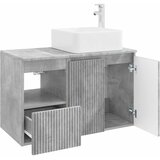  Set namještaja za kupaonicu 2 kom. Betonska siva 53 x 35 x 80 cm | Shoptok.si