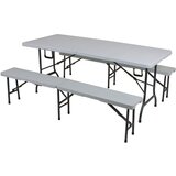 Garden Pleasure Zložljiva taborniška miza Mufaro - | Shoptok.si