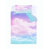 Catherine Lansfield Plava/ružičasta dječja posteljina za bračni krevet 200x200 cm Ombre Rainbow Clouds – | shoptok.hr