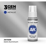AK Interactive Dark Aluminium 17ml - 3rd Gen Akrilna Boja AK11208 u
