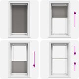 vidaXL Plisirana roleta antracit 80x100 cm širina tkanine 79,4 cm | shoptok.hr