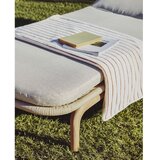 Kave Home Bež nastavljiv vrtni ležalnik iz masivnega lesa Alipa – | Shoptok.si
