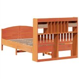  s regalom za knjige bez madraca 135 x 190 cm od borovine | shoptok.hr