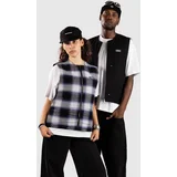 Gonz Plaid Vest black