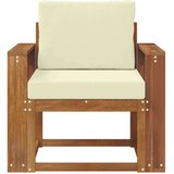  Set vanjskih sofa Čvrsto drvo akacije i poliester | shoptok.hr