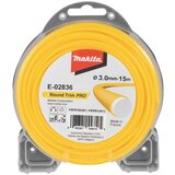 Makita najlonska nitka okrogla rumena dvojna 3mm/15m E-02836 | Shoptok.si