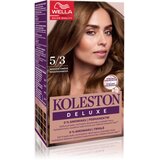 Wella Koleston Deluxe barva za lase brez amoniaka odtenek 5/3 Light Gold Brown 100 ml Cene