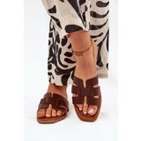 Boto Women's Flat Sandals Dark Brown Mirona | ePonuda.com