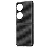 Maska ruff carbon za huawei P50 pocket crna