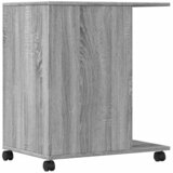  Stalak za pisač s kotačima siva boja hrasta 60 x 40 x 68,5 cm | Eponuda.ba