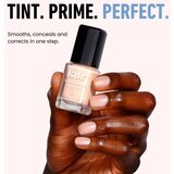 LONDONTOWN Kur Tinted Fortifying Ridge Filler zaglađujući bazni lak za nokte za suhe i lomljive nokte nijansa Apricot Beige 12 ml | shoptok.hr