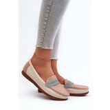 EVENTO Women's Pink Faux Leather Moccasins Vikitara | Shoptok.si