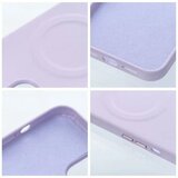 Roar kožna Mag Case maska kompatibilna s MagSafeom - za iPhone 14 Plus ljubičasta | shoptok.hr