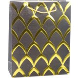 Elegant Gift Bag Gold Decorations 32 x 26 x 12 cm | shoptok.hr