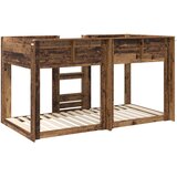  Krevet na kat za djecu Staro drvo 80 x 200 cm Konstruirano drvo | shoptok.hr