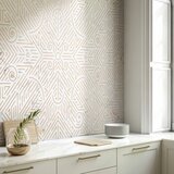  Foto tapeta - Geometric Pattern Shades of Gold and Marble Stone 250x175 | shoptok.hr