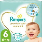 Pampers Premium Care Size 6 plenice za enkratno uporabo 13+ kg 38 kos | Shoptok.si
