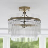  Endon 112575 - Nadgradni luster MARIETTA 3xE14/7W/230V mesing/prozirno | Eponuda.com