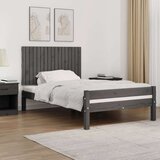  Zidno uzglavlje sivo 108 x 3 x 60 cm od masivne borovine Cijene