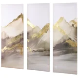 Skyline, slika na platnu, 3 u 1, 25.8x1.8x76.2cm, planina