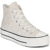 Visoke superge Chuck Taylor All Star Lift Bež