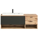 MID.YOU Umivalniška Enota Grado, Barva Hrasta, Siva | Shoptok.si
