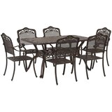  Vrtni set za objed 7 pcs Bronzana Aluminij | shoptok.hr