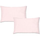 Bianca Komplet 2 bombažnih prevlek za vzglavnik Standard Blush, 50 x 75 cm | Shoptok.si